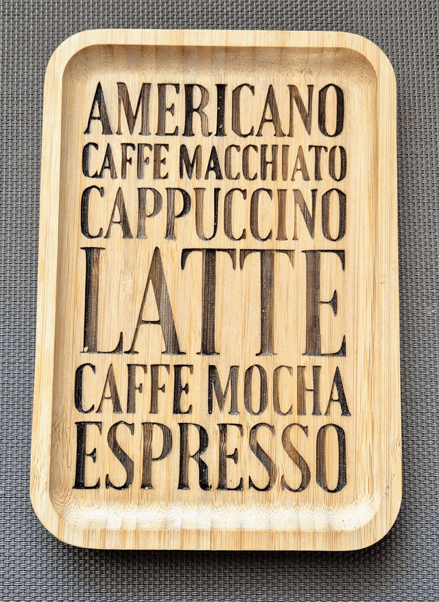 Petit plateau café